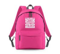 No One Cares You Folded Backpack Rucksack 18L Bag - 42 x 31 x 21cm