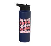 No One Ever Suspects The Short Ones Stainless Steel Insulated Water Bottle