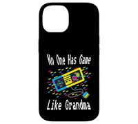 No One Has Game Like Grandma - Vintage Retro Game Controller Case for iPhone 14
