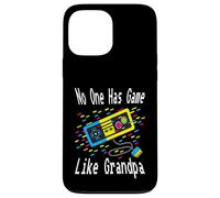No One Has Game Like Grandpa - Vintage Retro Game Controller Case for iPhone 13 Pro Max