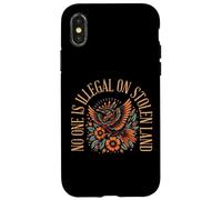 No One Illegal In Stolen Land Bird Immigrant Men Women Kids Case for iPhone X/XS