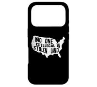 No One Illegal In Stolen Land US Map Immigrant Men Women Kid Case for iPhone 17 Pro