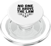 No One Is Above The Law Justice System PopSockets PopGrip for MagSafe