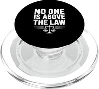 No One Is Above The Law Justice System PopSockets PopGrip for MagSafe
