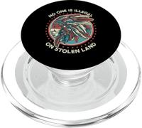 No one is illegal on stolen land PopSockets PopGrip for MagSafe