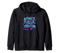 No One Is Illegal On Stolen Land Protest Zip Hoodie