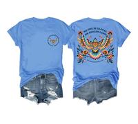 No One is Illegal On Stolen Land Shirt No One is Illegal On Stolen Land T-Shirt Carolina Blue