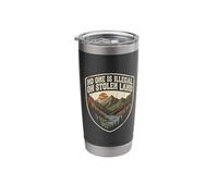 No One is Illegal On Stolen Land Stainless Steel Insulated Tumbler