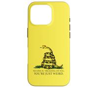 NO ONE IS TREADING ON YOU You're Just Weird Funny Snake Meme Case for iPhone 16 Pro