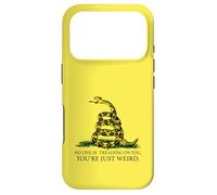 NO ONE IS TREADING ON YOU You're Just Weird Funny Snake Meme Case for iPhone 17 Pro