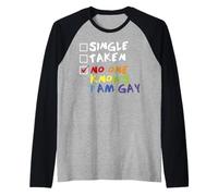 No One Know I am Gay LGBTQ Tee Gay Shirt Raglan Baseball Tee