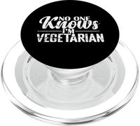 No One Knows I'm Veg PopSockets PopGrip for MagSafe