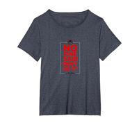 No One Said Don't Do It in My Defense Mischievous Fun T-Shirt, Women's Plus, Heather Blue, 6X