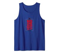 No One Said Don't Do It in My Defense Mischievous Fun Tank Top, Men, Royal Blue, XXL