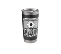 No one understands Elevator Mechanic Stainless Steel Insulated Tumbler