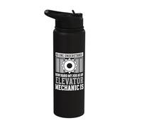 No one understands Elevator Mechanic Stainless Steel Insulated Water Bottle