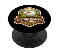 No One Wants Your Sheep Funny Board Game Lover Tabletop Joke PopSockets Adhesive PopGrip