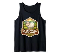 No One Wants Your Sheep Funny Board Game Lover Tabletop Joke Tank Top