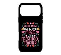 NO ONE WORKS MAGIC LIKE A PRESCHOOL TEACHER Case for iPhone 17 Pro Max