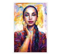 No Ordinary Love - Sade Poster by Leon Devenice 20 x 30 cm Colourful Wall art Wall decor