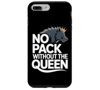 No Pack Without The Queen Alpha Wolf Fearless Alpha Girl Case for iPhone 7 Plus/8 Plus