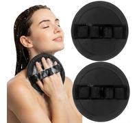 No Pain Exfoliating Bath Scrubber Glove，B：2pcs