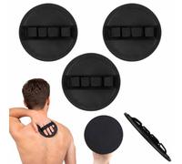 No-Pain Exfoliating Bath Scrubber Glove - Gentle Rubber Body Scrubber (A-3PCS)