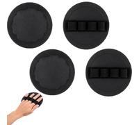 No-Pain Exfoliating Bath Scrubber Pads, Gentle Body Scrub, Exfoliating Body Pads with Secure Elastic Loops, Portable Massage Tool for Smooth Skin，4pc