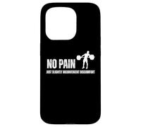No Pain Just Slightly Inconvenient Discomfort Quote Case for iPhone 15 Pro