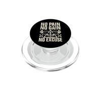 No Pain No Gain No Excuse Personal Trainer PopSockets PopGrip for MagSafe