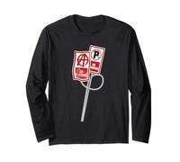 No Parking Anarchy Sign Long Sleeve T-Shirt