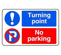 No Parking Private Driveway No Unauthorised Vehicles - safety sign - 1.2mm Rigid plastic for indoor/outdoor usage (600mm x 400mm) Viewing Distance within 20m.