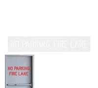 No Parking Stencil,Precise Marking Folding Tool - Reusable Stencil For Asphalt,For Outdoor Schools Hospitals Entrances Cargo Docks Private Roads