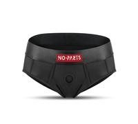 No-Parts Robin - Clip-On Briefs (Black) - L
