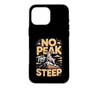 No Peak Too Steep Mountain Goat Case for iPhone 16 Pro Max