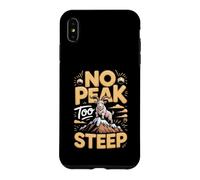 No Peak Too Steep Mountain Goat Case for iPhone XS Max