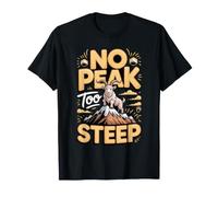 No Peak Too Steep Mountain Goat T-Shirt