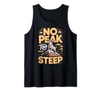 No Peak Too Steep Mountain Goat Tank Top