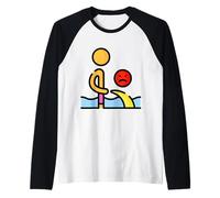 No Peeing Do Not Pee Here Raglan Baseball Tee
