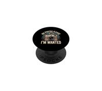 No Photos Please I'm Wanted Sassy Camera Puns - PopSockets Adhesive PopGrip
