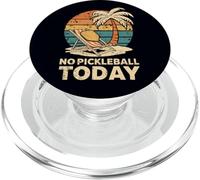 No Pickleball Today Funny Pickleball Sport Design for Player PopSockets PopGrip for MagSafe