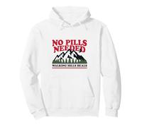 No Pills Needed Outdoor Lifestyle Holistic Health Adventure Pullover Hoodie
