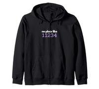 No Place Like 11234 Brooklyn NY Zip Hoodie