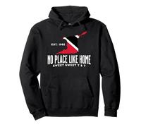 No Place Like Home - Sweet T and T Trinidad Tobago Patriotic Pullover Hoodie
