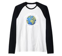 No Planet B - Save The Earth, Peace, Animals, Environment Raglan Baseball Tee