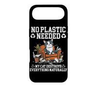 No plastic needed. My cat destroys everything naturally Case for iPhone Air
