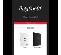 ([NO POSTER] RANDOM) OnlyOneOf - Things I Can't Say Love (Hard ver. / Soft ver.) + Free Gift