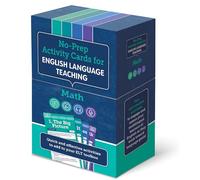No-Prep Activity Cards for English Language Teaching: Math