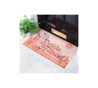 No Pricks Doormat (70 x 40cm) Artsy Mats Pink 40cm x 70cm