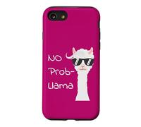 No Prob-Llama Funny Llama Pun Sunglasses Cool Animal Drama Case for iPhone SE (2020) / 7/8
